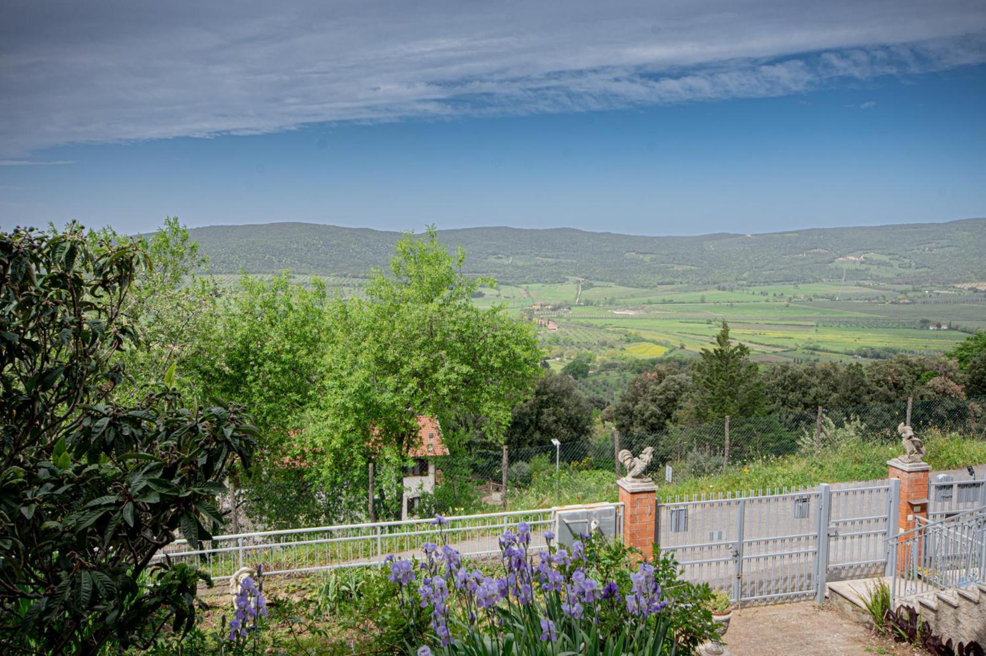 Villa Panoramica Garden Bike Масса-Мариттіма Екстер'єр фото